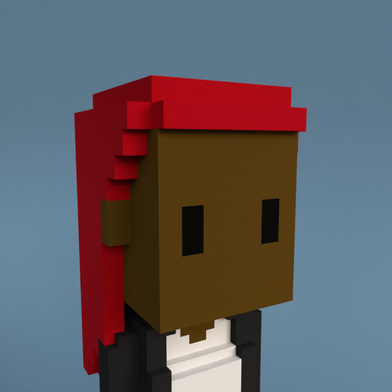 Meebit #6510 — Portrait