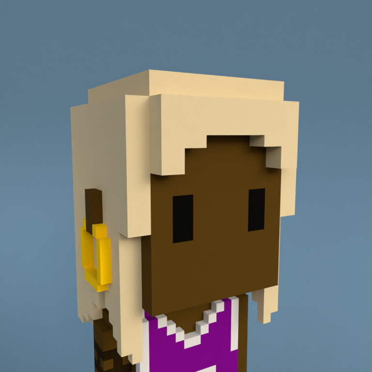 Meebit #6512 — Portrait