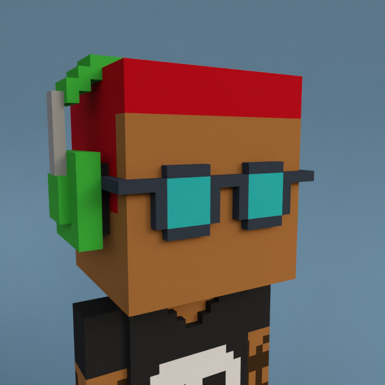 Meebit #6513 — Portrait