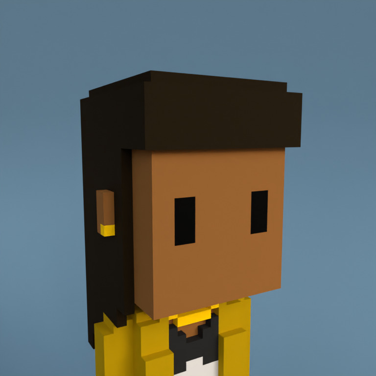 Meebit #6518 — Portrait