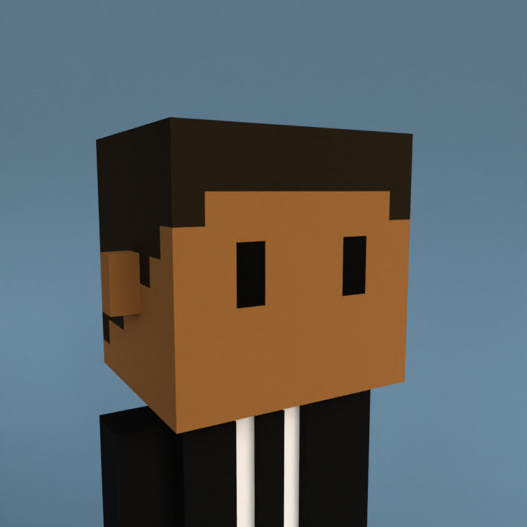 Meebit #6519 — Portrait