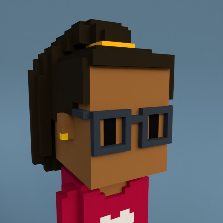 Meebit #6521 — Portrait