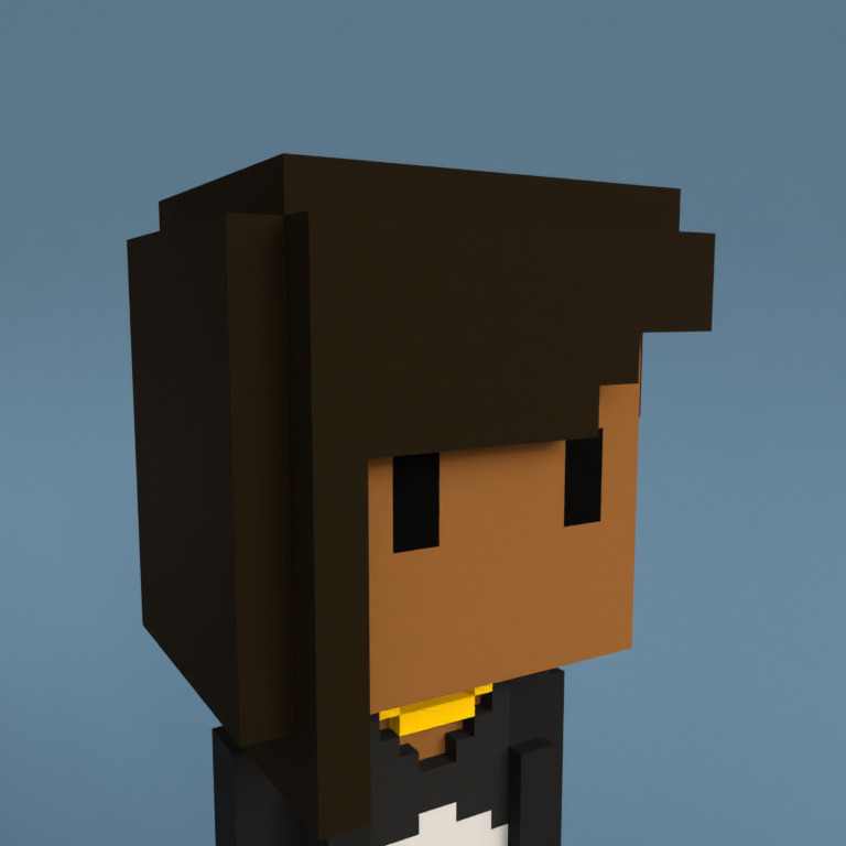 Meebit #6523 — Portrait