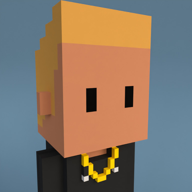 Meebit #6524 — Portrait