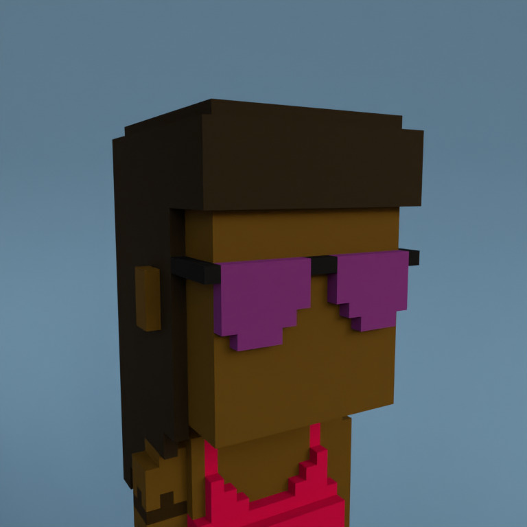Meebit #6527 — Portrait
