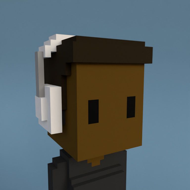 Meebit #6532 — Portrait
