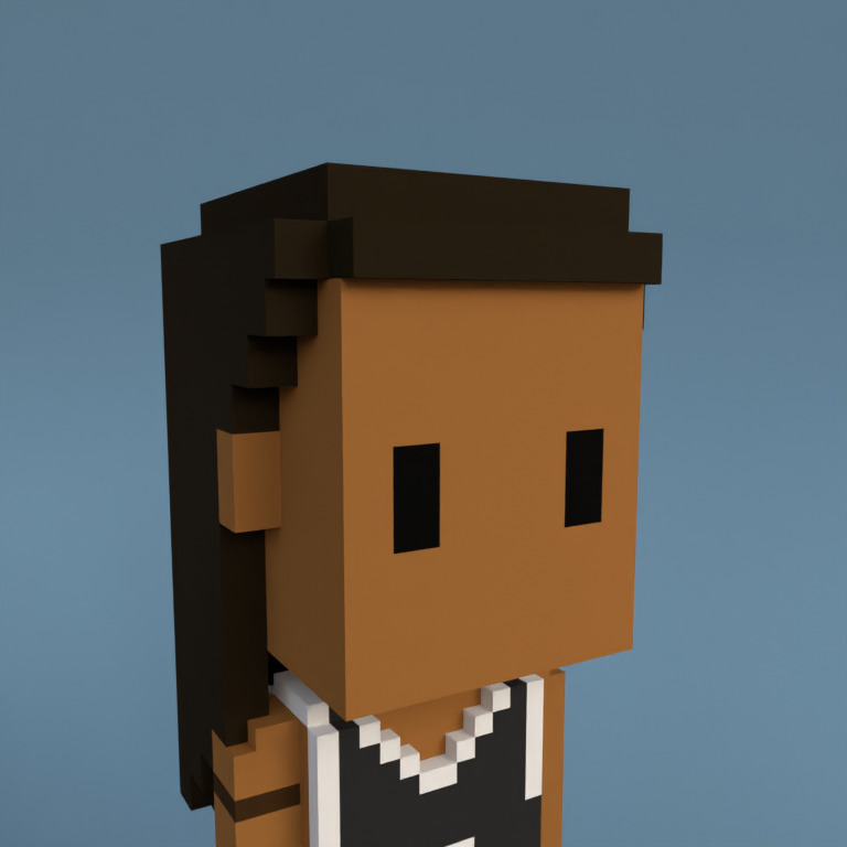 Meebit #6556 — Portrait
