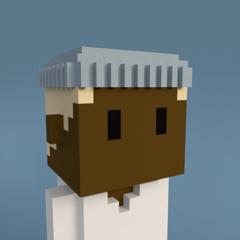 Meebit #6566 — Portrait