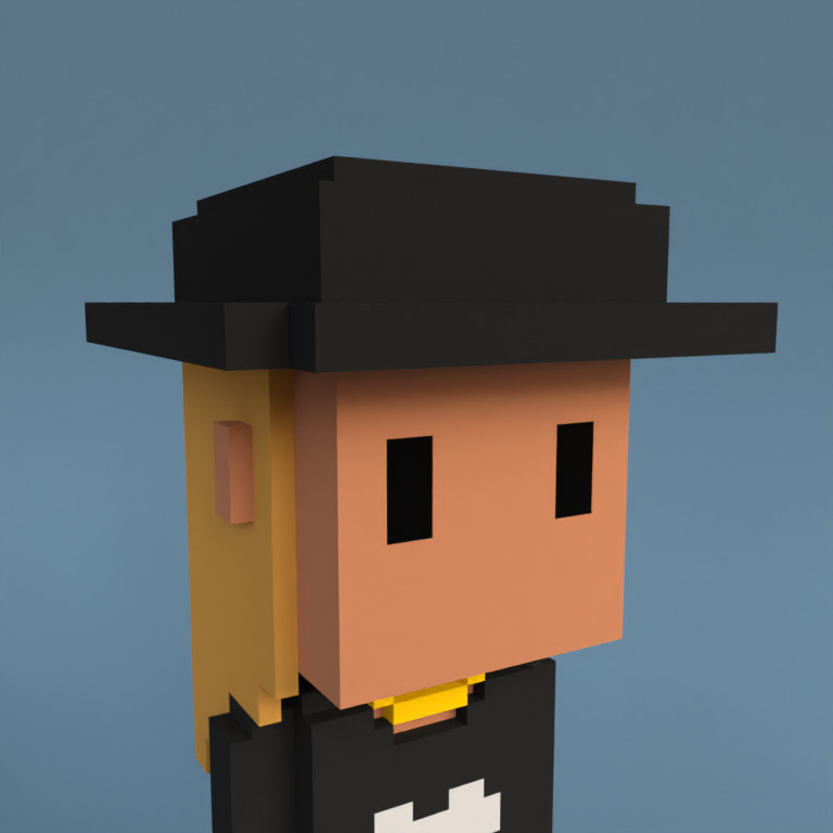 Meebit #6586 — Portrait