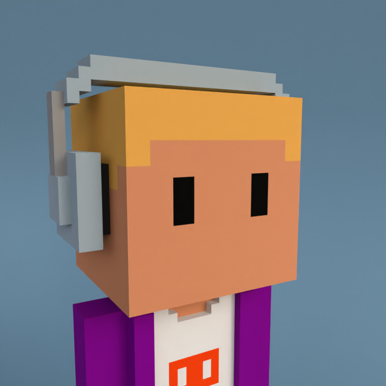 Meebit #6593 — Portrait