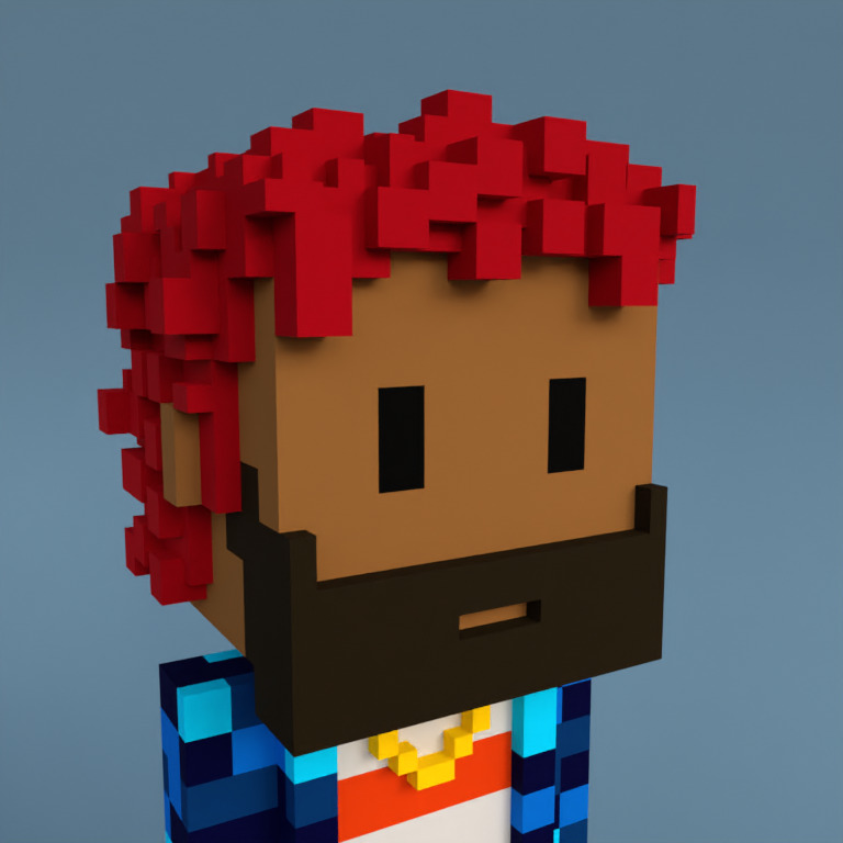 Meebit #6596 — Portrait