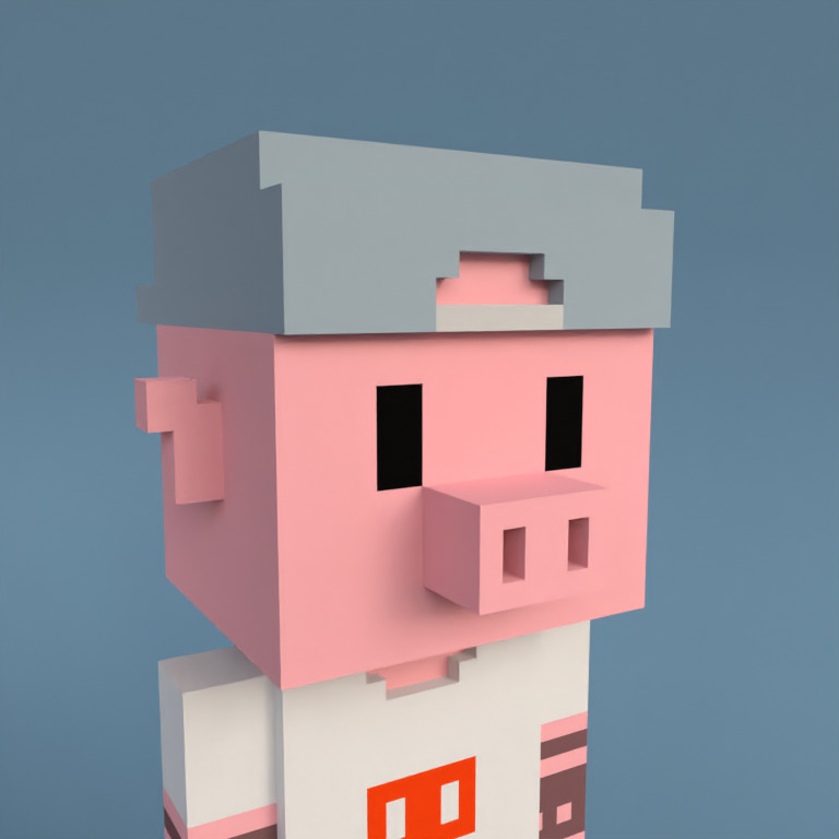 Meebit #6597 — Portrait
