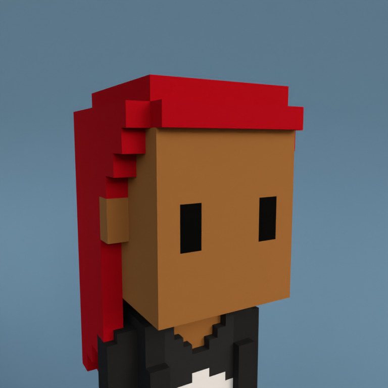 Meebit #6598 — Portrait