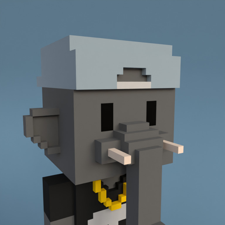 Meebit #6600 — Portrait
