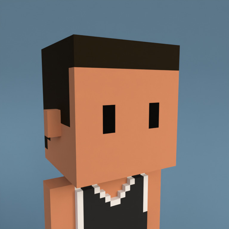 Meebit #6602 — Portrait