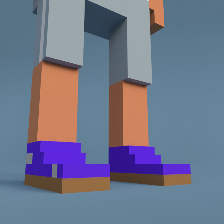 Meebit #6605 — Shoes