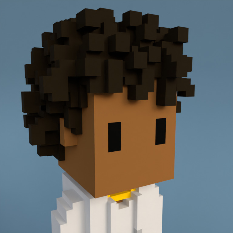 Meebit #6606 — Portrait