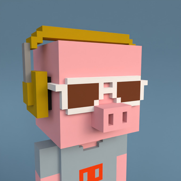 Meebit #6607 — Portrait
