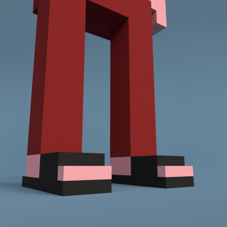Meebit #6607 — Shoes
