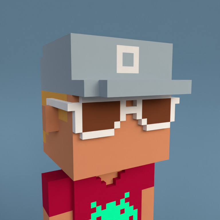 Meebit #6608 — Portrait