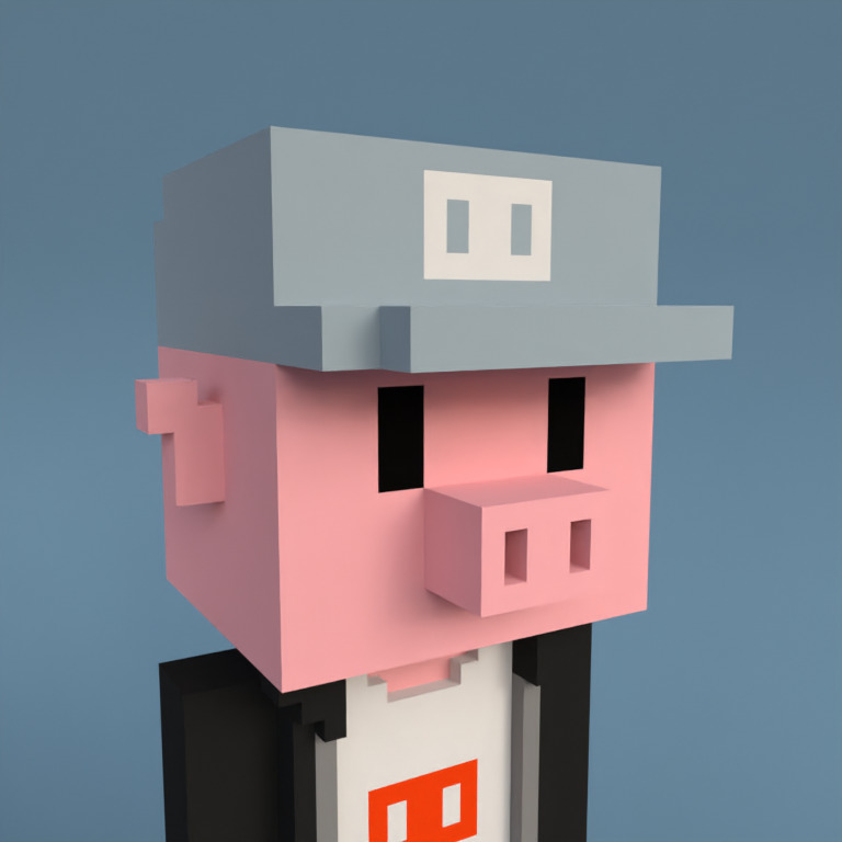 Meebit #6612 — Portrait