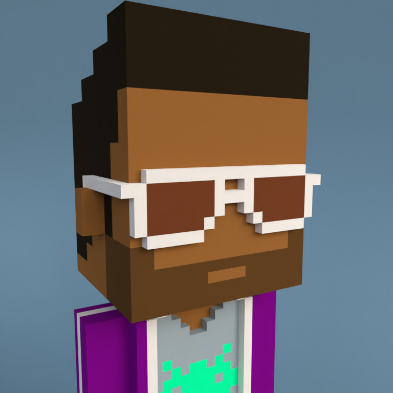Meebit #6613 — Portrait