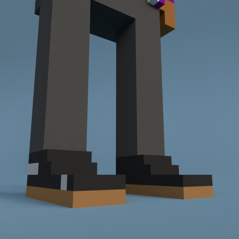 Meebit #6613 — Shoes