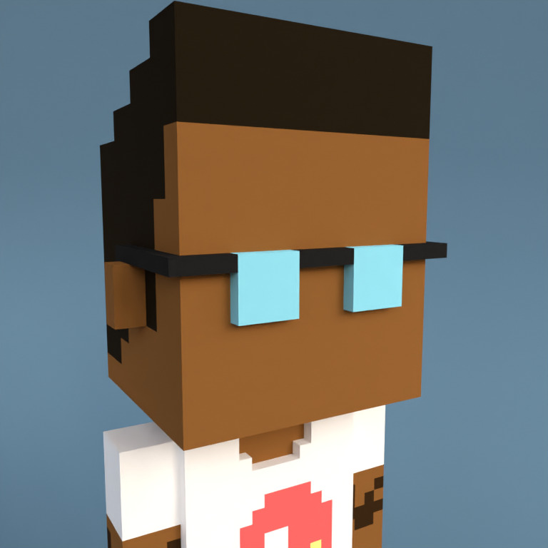 Meebit #6618 — Portrait