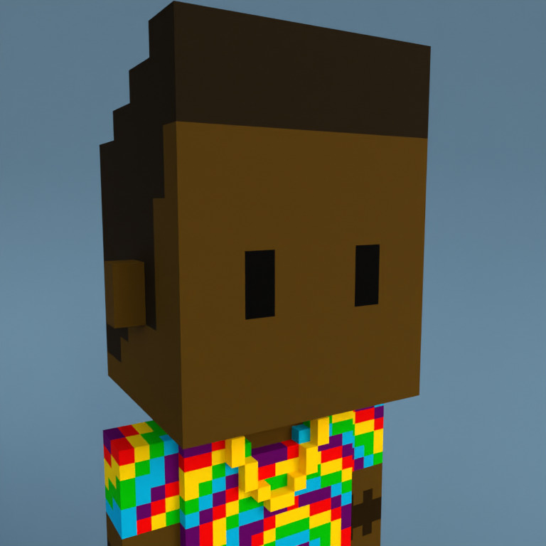 Meebit #6619 — Portrait