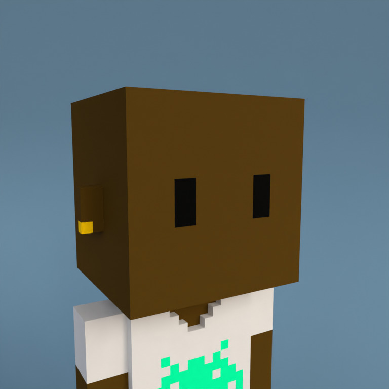 Meebit #6621 — Portrait