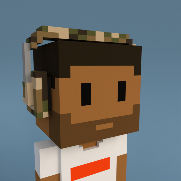 Meebit #6623 — Portrait