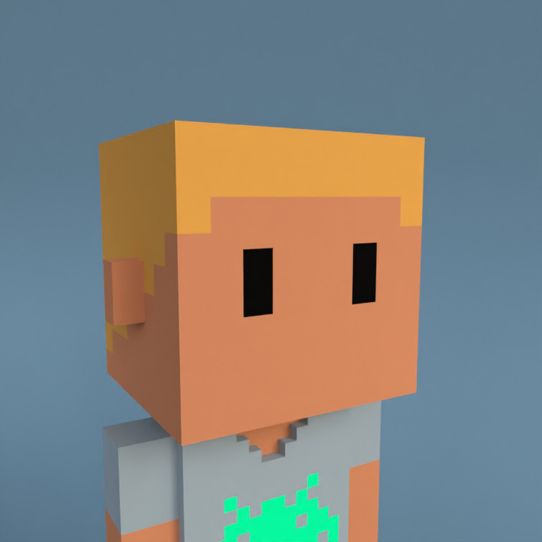 Meebit #6624 — Portrait