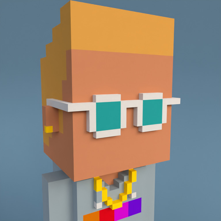 Meebit #6629 — Portrait