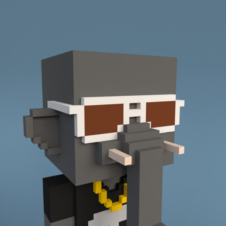 Meebit #6631 — Portrait