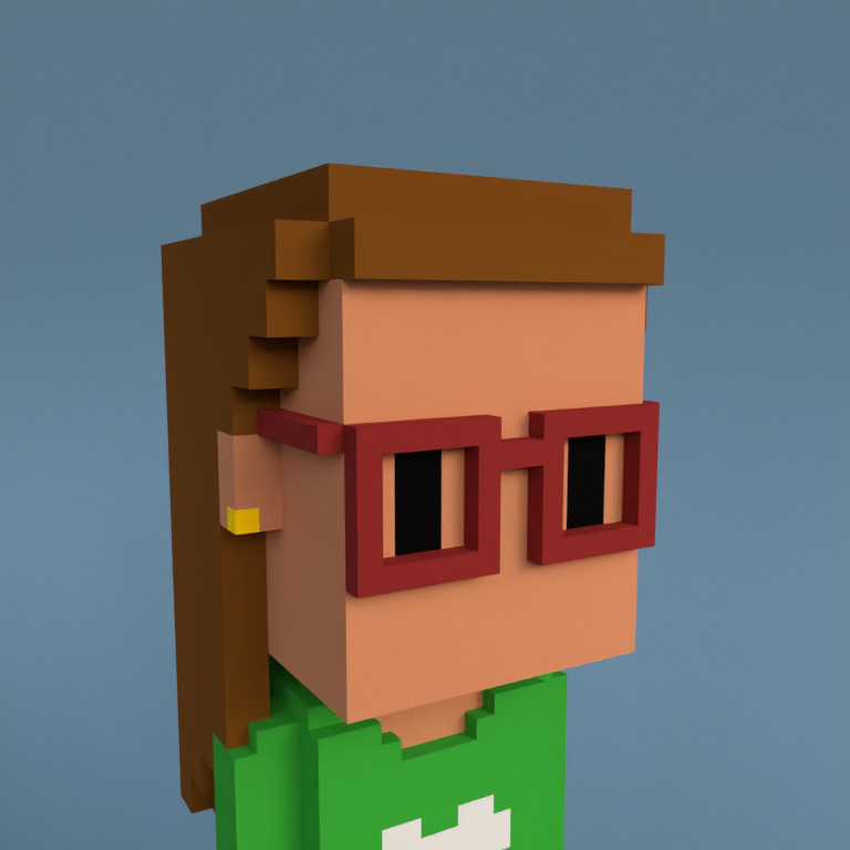 Meebit #6634 — Portrait