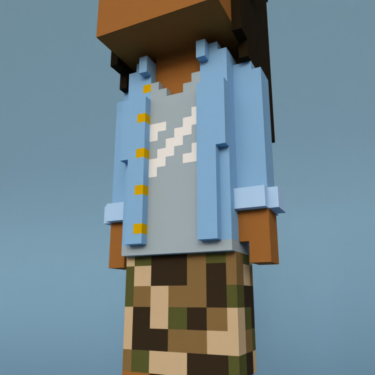Meebit #6638 — Outfit