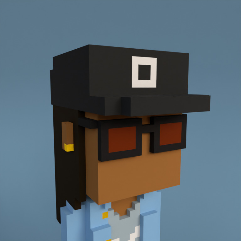 Meebit #6638 — Portrait