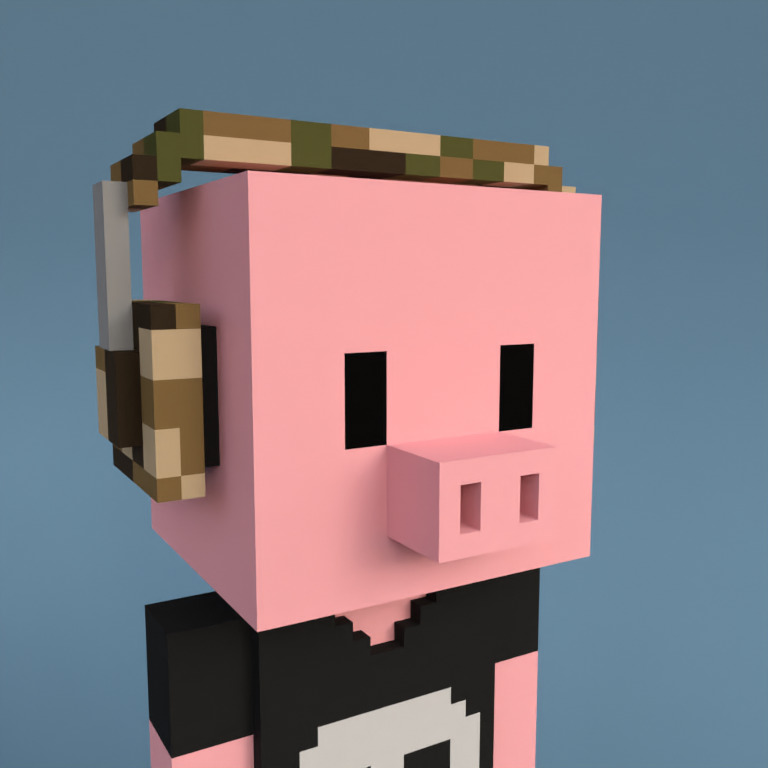 Meebit #6641 — Portrait