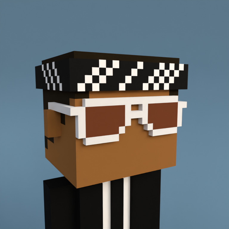 Meebit #6645 — Portrait