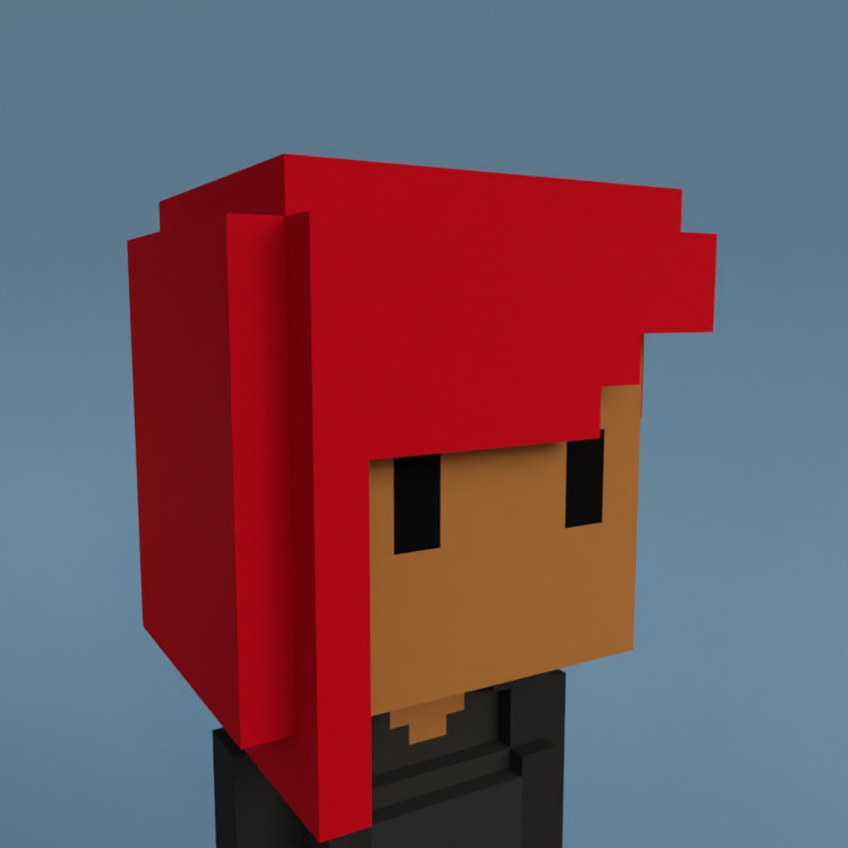 Meebit #6648 — Portrait