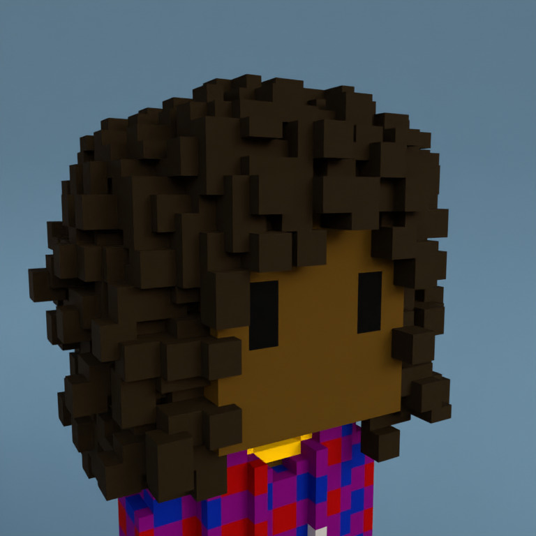 Meebit #6654 — Portrait