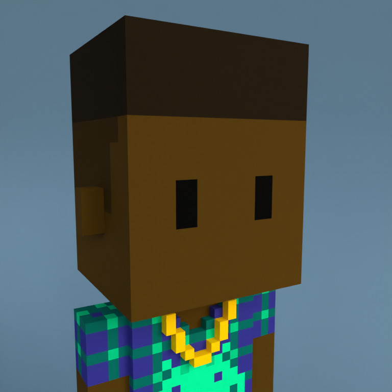 Meebit #6661 — Portrait
