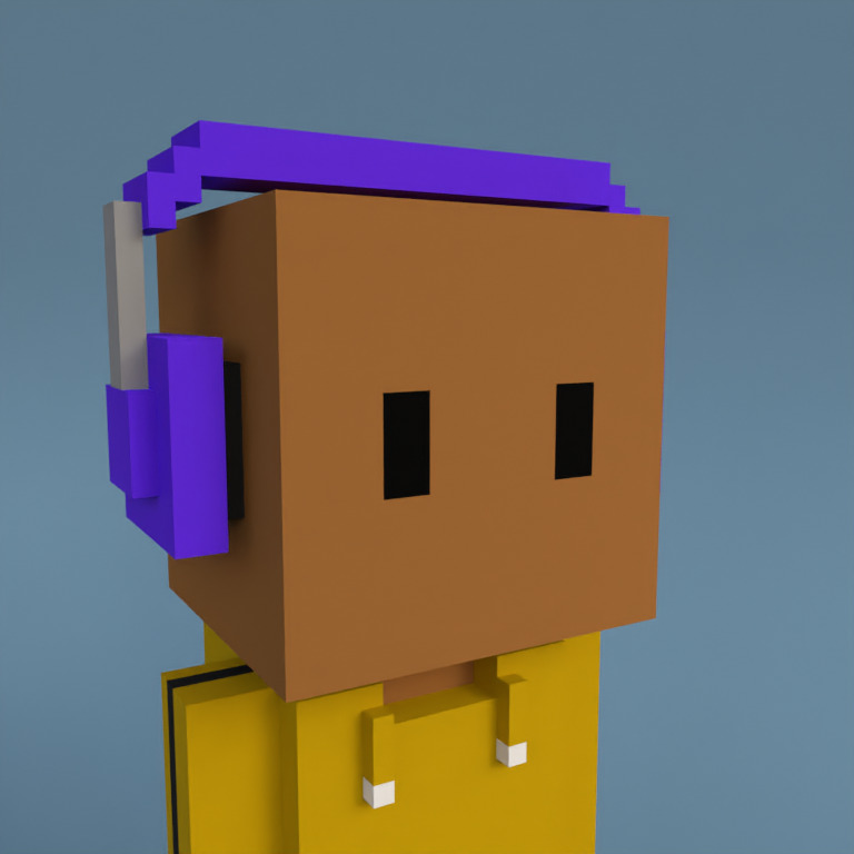 Meebit #6663 — Portrait