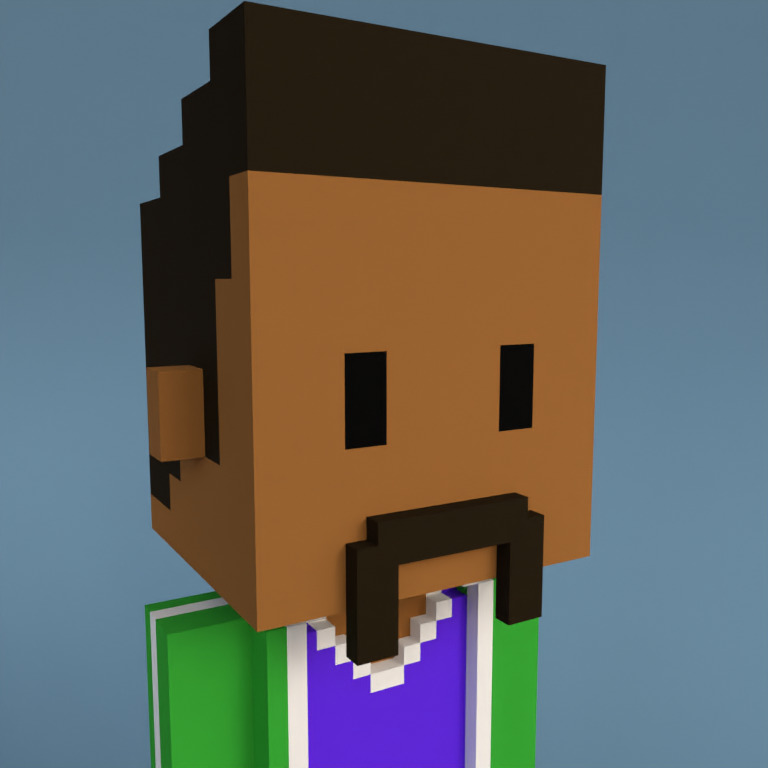 Meebit #6664 — Portrait