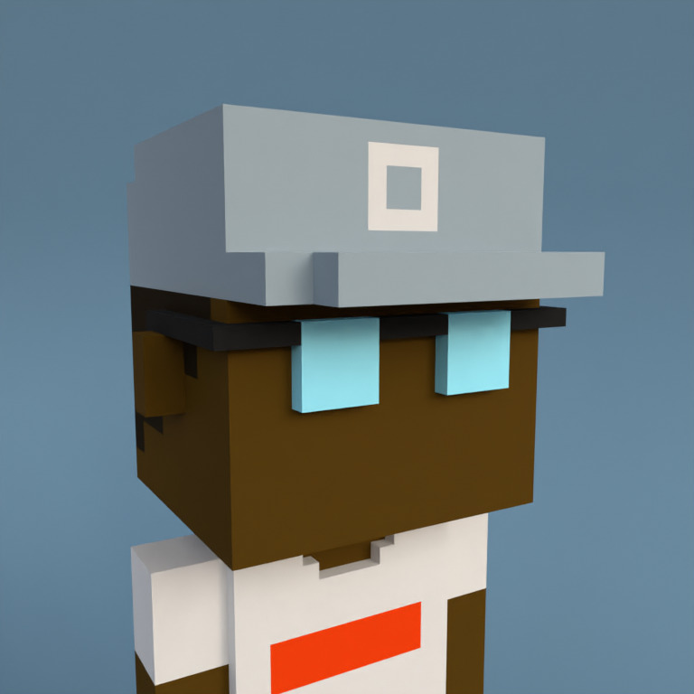 Meebit #6671 — Portrait