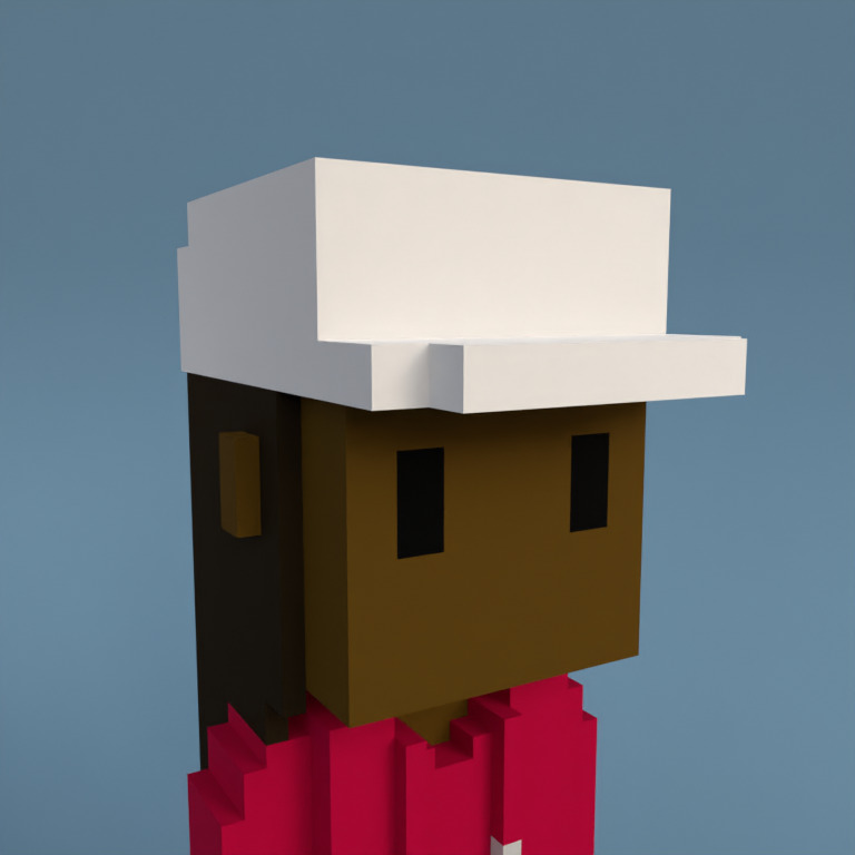 Meebit #6676 — Portrait