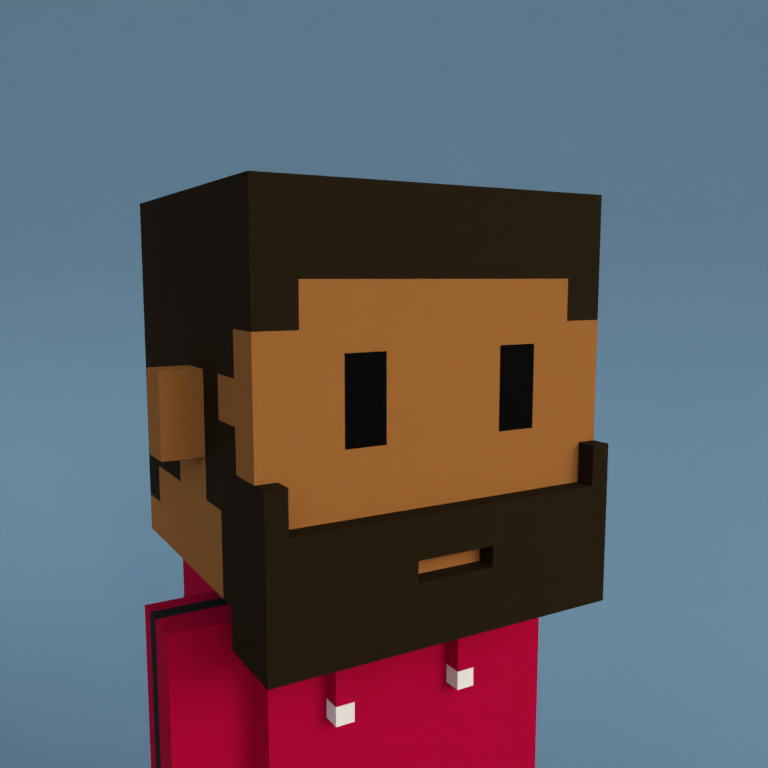 Meebit #6696 — Portrait