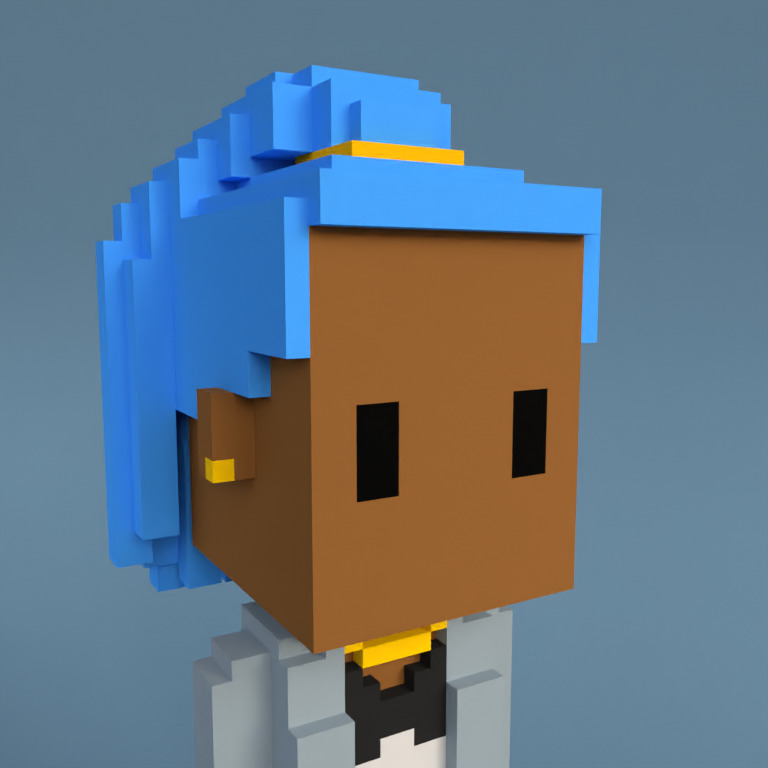 Meebit #6697 — Portrait