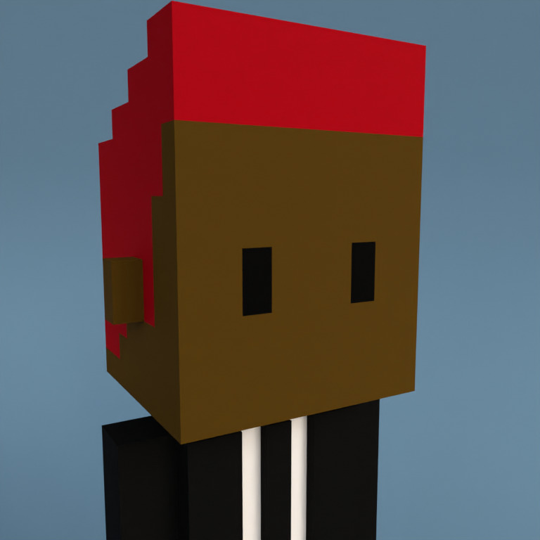 Meebit #6698 — Portrait