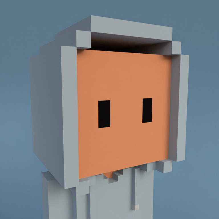 Meebit #6700 — Portrait